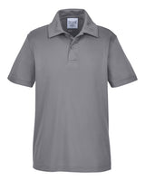 Team 365 TT51Y Youth Zone Performance Polo #color_SPORT GRAPHITE