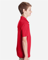 Team 365 TT51Y Youth Zone Performance Polo #color_SPORT RED