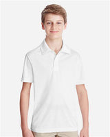 Team 365 TT51Y Youth Zone Performance Polo #color_WHITE