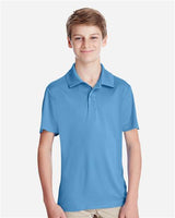 Team 365 TT51Y Youth Zone Performance Polo #color_SPORT LIGHT BLUE