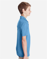 Team 365 TT51Y Youth Zone Performance Polo #color_SPORT LIGHT BLUE