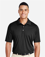 Team 365 TT51T Men's Tall Zone Performance Polo #color_BLACK