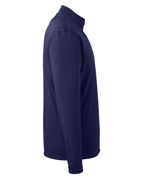 Puma Golf 596807 Men's Icon Quarter-Zip #color_PEACOAT