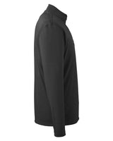 Puma Golf 596807 Men's Icon Quarter-Zip #color_PUMA BLACK