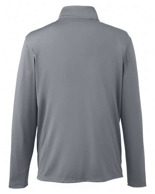 Puma Golf 596807 Men's Icon Quarter-Zip #color_QUIET SHADE
