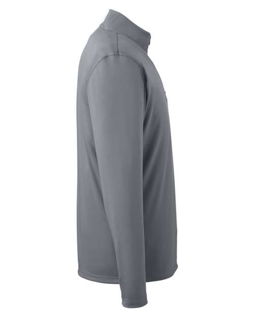 Puma Golf 596807 Men's Icon Quarter-Zip #color_QUIET SHADE