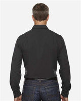 North End 88802 Men's Mlange Performance Shirt #color_CARBON HEATHER