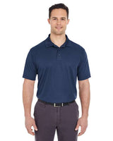 UltraClub 8210T Men's Tall Cool & Dry Mesh Piqu Polo #color_NAVY