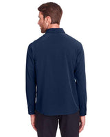 North End NE500 Men's Borough Stretch Performance Shirt #color_CLASSIC NAVY