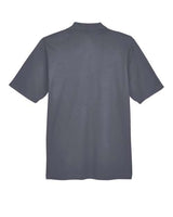 Core 365 CE101 Men's Balance Colorblock Performance Piqu Polo #color_CLASSC NVY/ CRBN