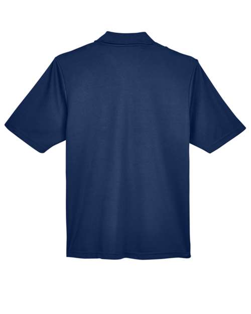 Core 365 CE101 Men's Balance Colorblock Performance Piqu Polo #color_ELC BLU/ CL NVY