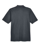 Core 365 CE101 Men's Balance Colorblock Performance Piqu Polo #color_FOREST/ CARBON
