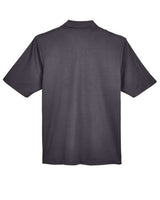 Core 365 CE101 Men's Balance Colorblock Performance Piqu Polo #color_SFTY YLW/ CRBN