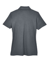 Core 365 CE101W Ladies' Balance Colorblock Performance Piqu Polo #color_FOREST/ CARBON