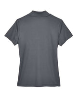 Core 365 CE101W Ladies' Balance Colorblock Performance Piqu Polo #color_SFTY YLW/ CRBN