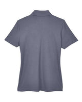 Core 365 CE101W Ladies' Balance Colorblock Performance Piqu Polo #color_TRU ROYAL/ CRBN