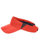 Core 365 CE002 Adult Drive Performance Visor #color_CAMP ORNGE/ CRBN