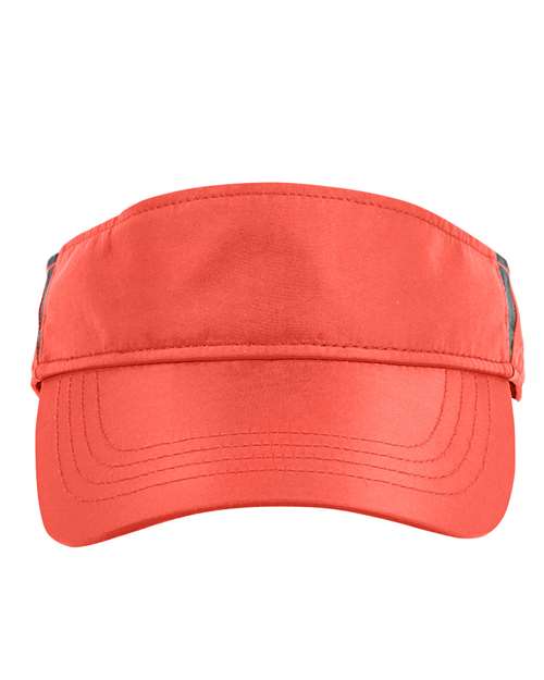 Core 365 CE002 Adult Drive Performance Visor #color_CAMP ORNGE/ CRBN