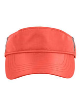 Core 365 CE002 Adult Drive Performance Visor #color_CAMP ORNGE/ CRBN