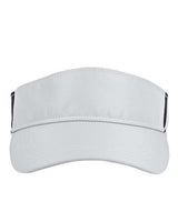 Core 365 CE002 Adult Drive Performance Visor #color_PLATNM/ CRBN