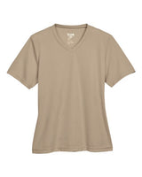 Team 365 TT11W Ladies' Zone Performance T-Shirt #color_DESERT KHAKI