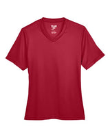 Team 365 TT11W Ladies' Zone Performance T-Shirt #color_SPORT SCRLET RED