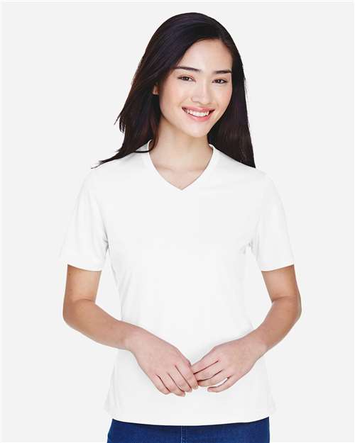 Team 365 TT11W Ladies' Zone Performance T-Shirt #color_WHITE