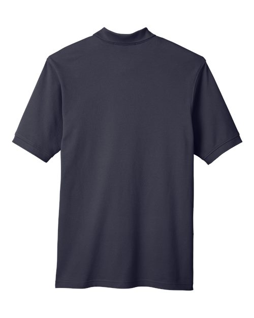 Harriton M200T Men's Tall 6 oz. Ringspun Cotton Piqu Short-Sleeve Polo #color_NAVY