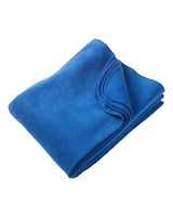 Harriton M999 12.7 oz. Fleece Blanket #color_TRUE ROYAL