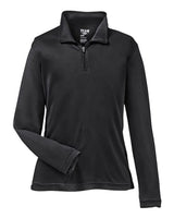Team 365 TT31Y Youth Zone Performance Quarter-Zip #color_BLACK