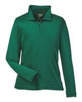 Team 365 TT31Y Youth Zone Performance Quarter-Zip #color_SPORT FOREST
