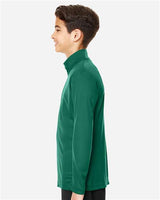 Team 365 TT31Y Youth Zone Performance Quarter-Zip #color_SPORT FOREST