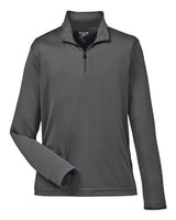 Team 365 TT31Y Youth Zone Performance Quarter-Zip #color_SPORT GRAPHITE