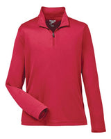 Team 365 TT31Y Youth Zone Performance Quarter-Zip #color_SPORT RED