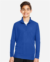 Team 365 TT31Y Youth Zone Performance Quarter-Zip #color_SPORT ROYAL