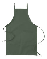 ""Big Accessories APR53 Two-Pocket 30" Apron" #color_FOREST"