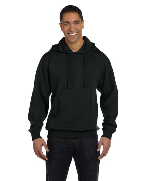 econscious EC5500 Adult Organic/Recycled Pullover Hooded Sweatshirt #color_BLACK