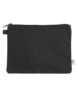 econscious EC8402 Hemp Pouch #color_BLACK/ BLACK