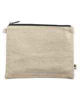econscious EC8402 Hemp Pouch #color_NATURAL/ BLACK