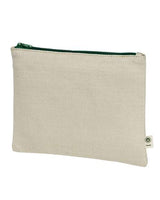 econscious EC8402 Hemp Pouch #color_NATURAL/ KELLY