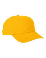 Big Accessories BA610 Heavy Washed Canvas Cap #color_MUSTARD