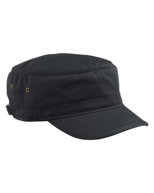 econscious EC7010 Organic Cotton Twill Corps Hat #color_BLACK