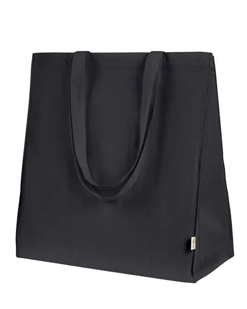 econscious EC8052 Organic Cotton Go Lite Tote #color_BLACK