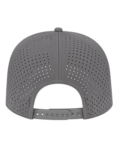 CAP AMERICA i8540 Premium Water-Resistant Perforated Cap #color_Charcoal