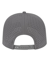 CAP AMERICA i8540 Premium Water-Resistant Perforated Cap #color_Charcoal
