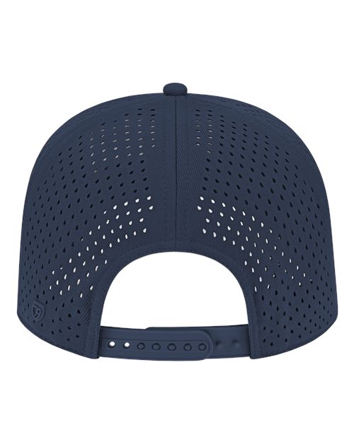 CAP AMERICA i8540 Premium Water-Resistant Perforated Cap #color_Navy