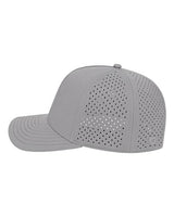 CAP AMERICA i8540 Premium Water-Resistant Perforated Cap #color_Silver