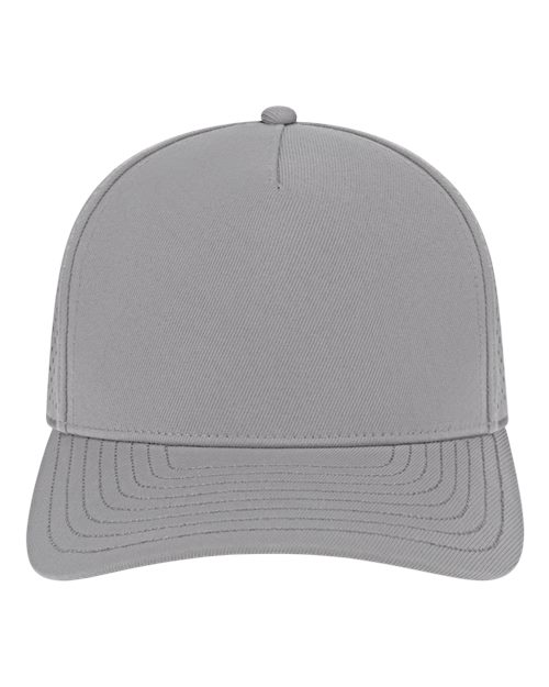 CAP AMERICA i8540 Premium Water-Resistant Perforated Cap #color_Silver