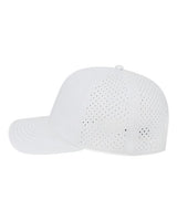 CAP AMERICA i8540 Premium Water-Resistant Perforated Cap #color_White