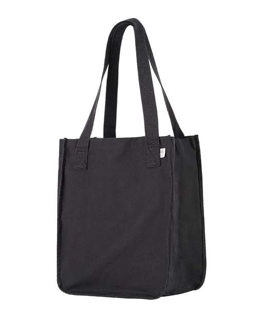 econscious EC8040 Organic Cotton Canvas Market Tote #color_BLACK